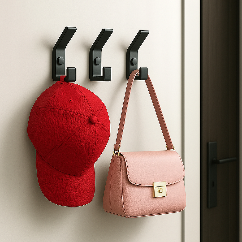 Modern Wall Hook – Minimalist 3D Printed Hanger