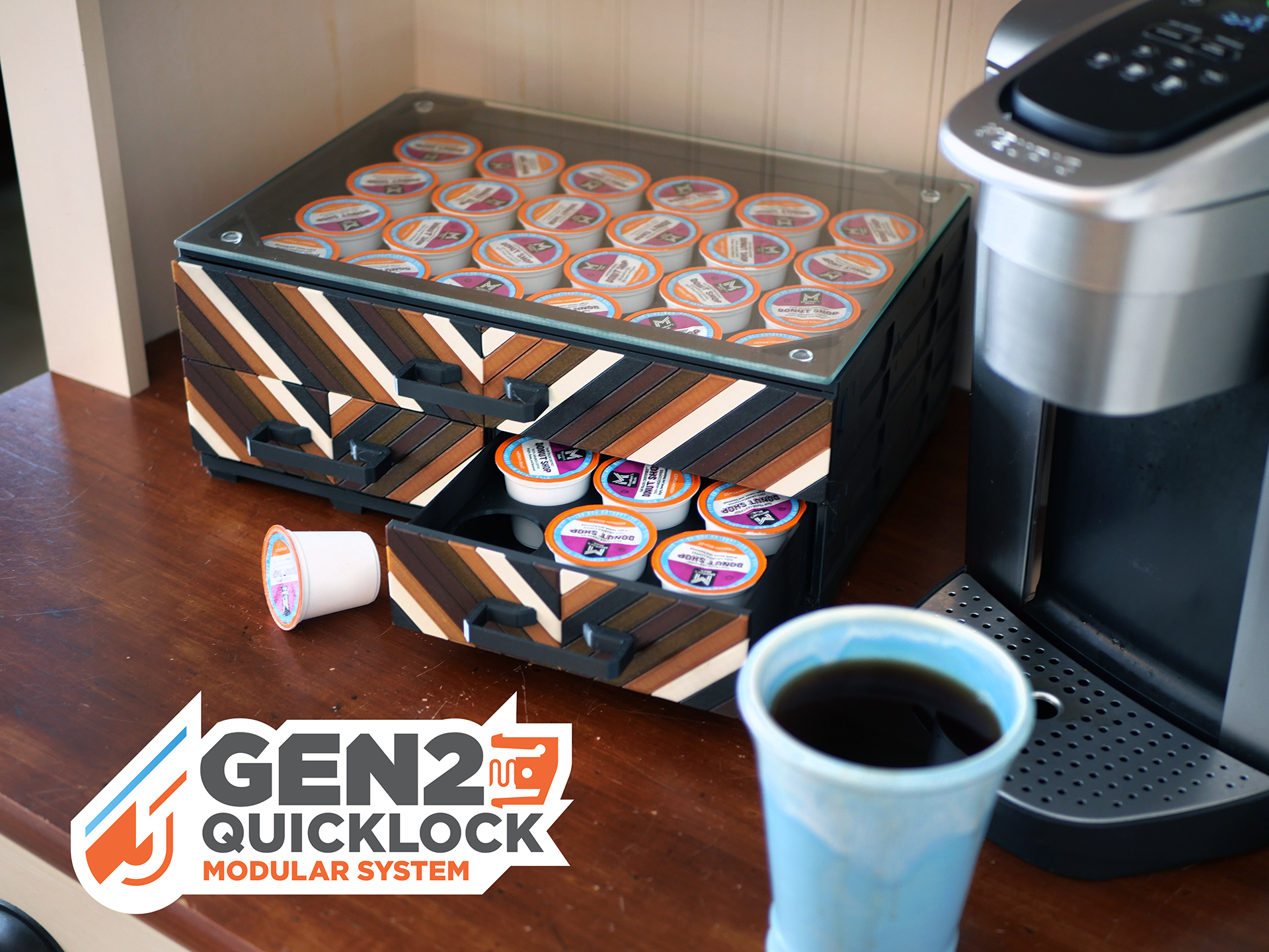 GEN2 Glass Top Coffee Station Kit - 240