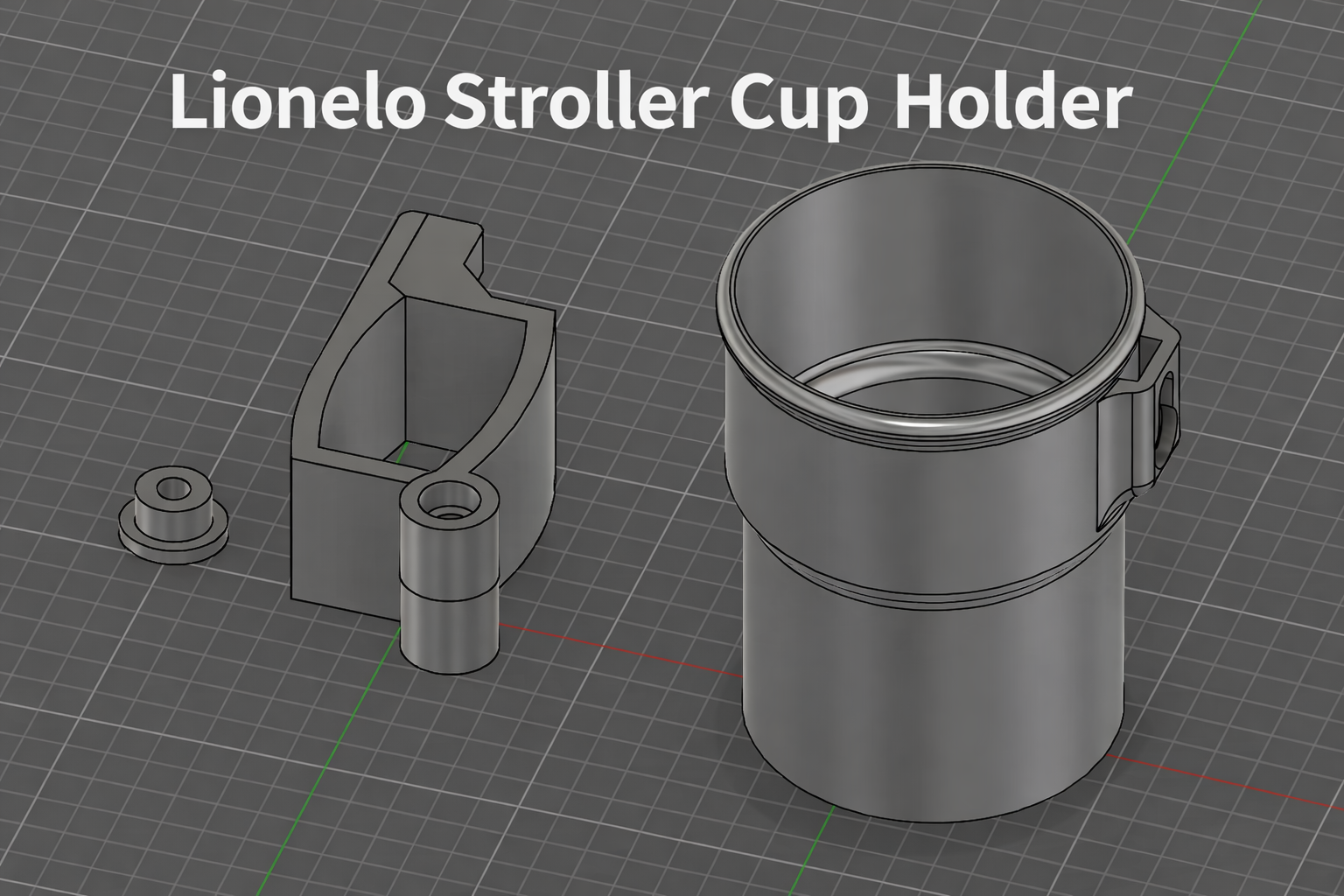 Lionelo stroller cup holder