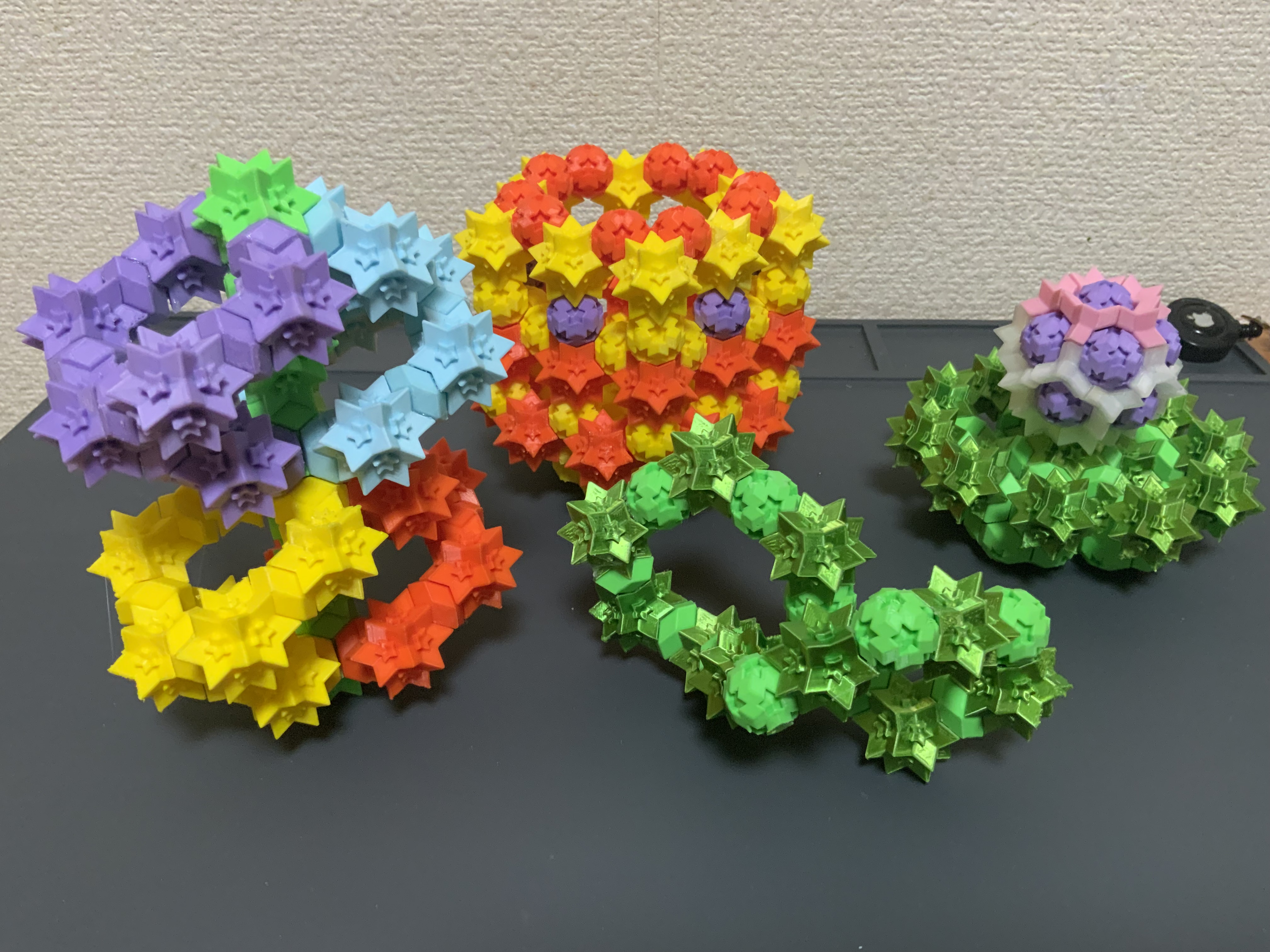 Rhombic polyhedral block - 0.2mm nozzle