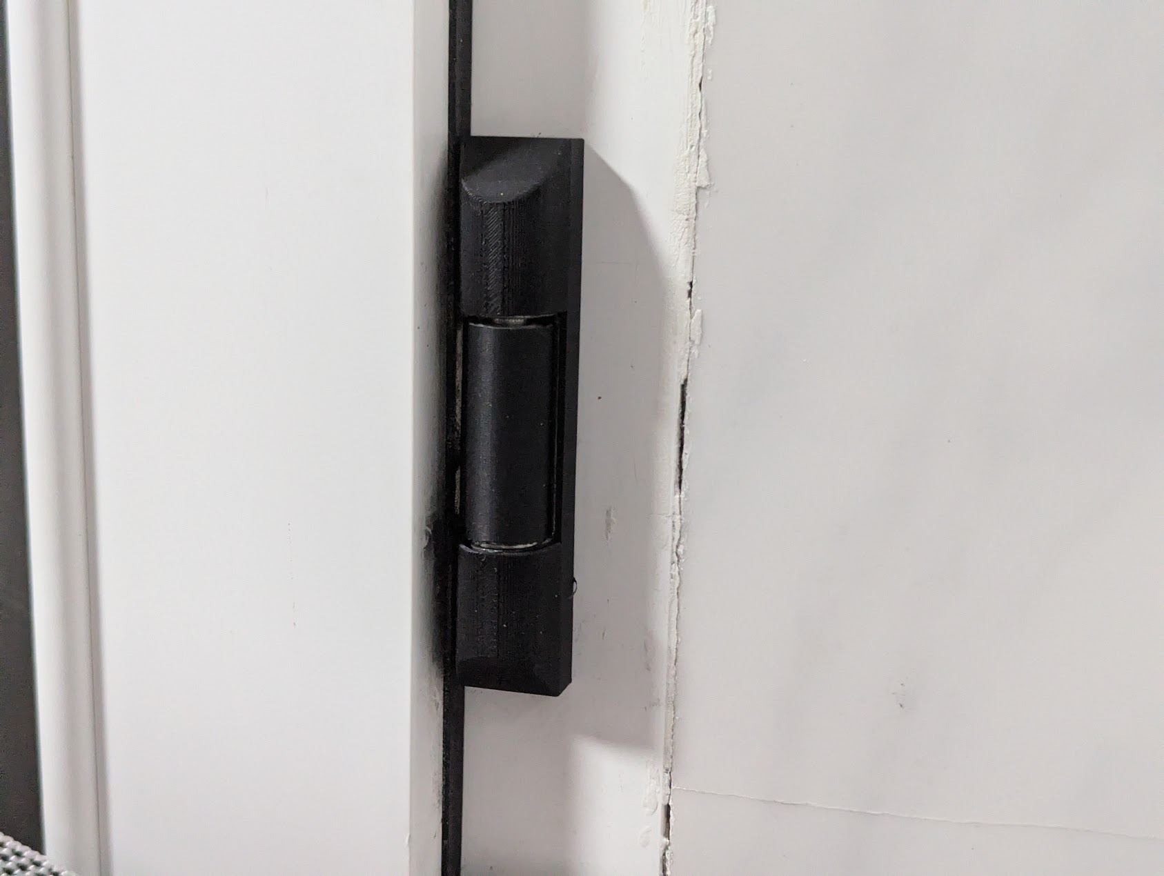 Hinge cover for VHS brand PVC door