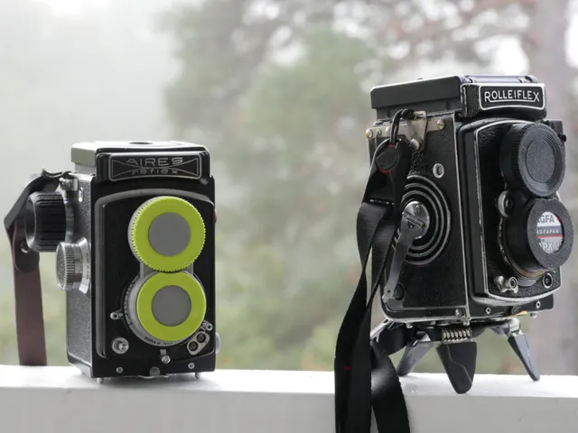 Version 2: Lens cap for TLR with mounted filter, bayonet 1 (Aires reflex, Rolleicord, Rolleiflex, Yashica, Minolta)