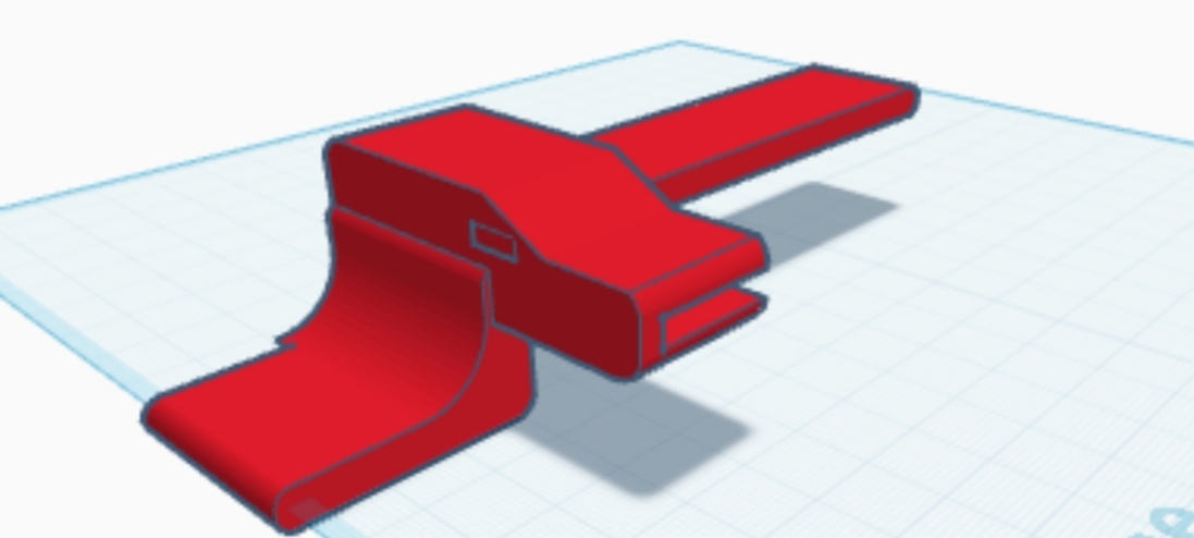 Parcel shelf clip for passat (left side)