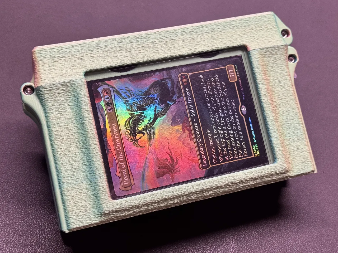 Fuzzy Boy - slim MTG Commander Deck box v2 by m. w. | Download free STL  model | Printables.com