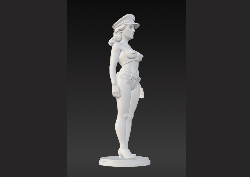 Police Woman ( Sexy Statue )
