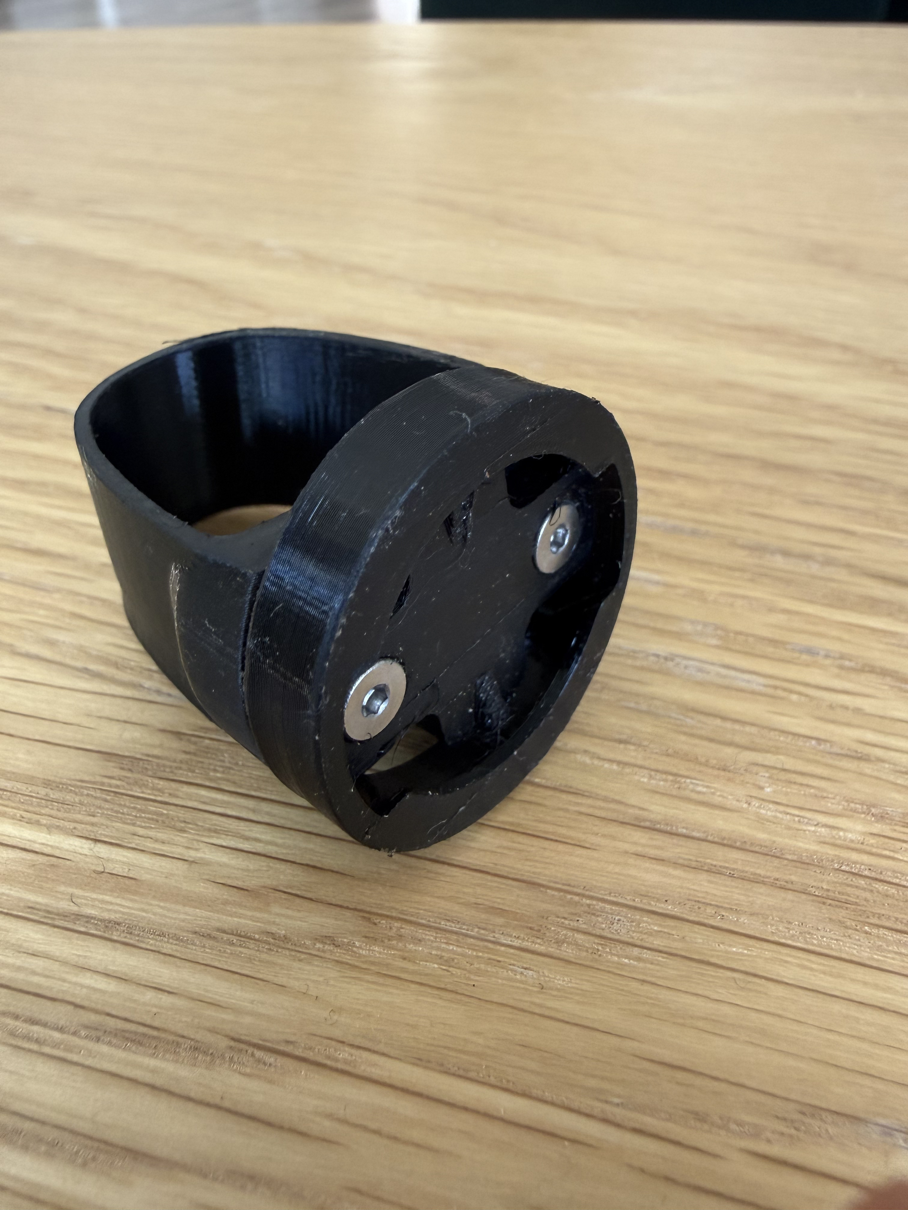 Garmin Varia mount- hex nuts and stiffer ring