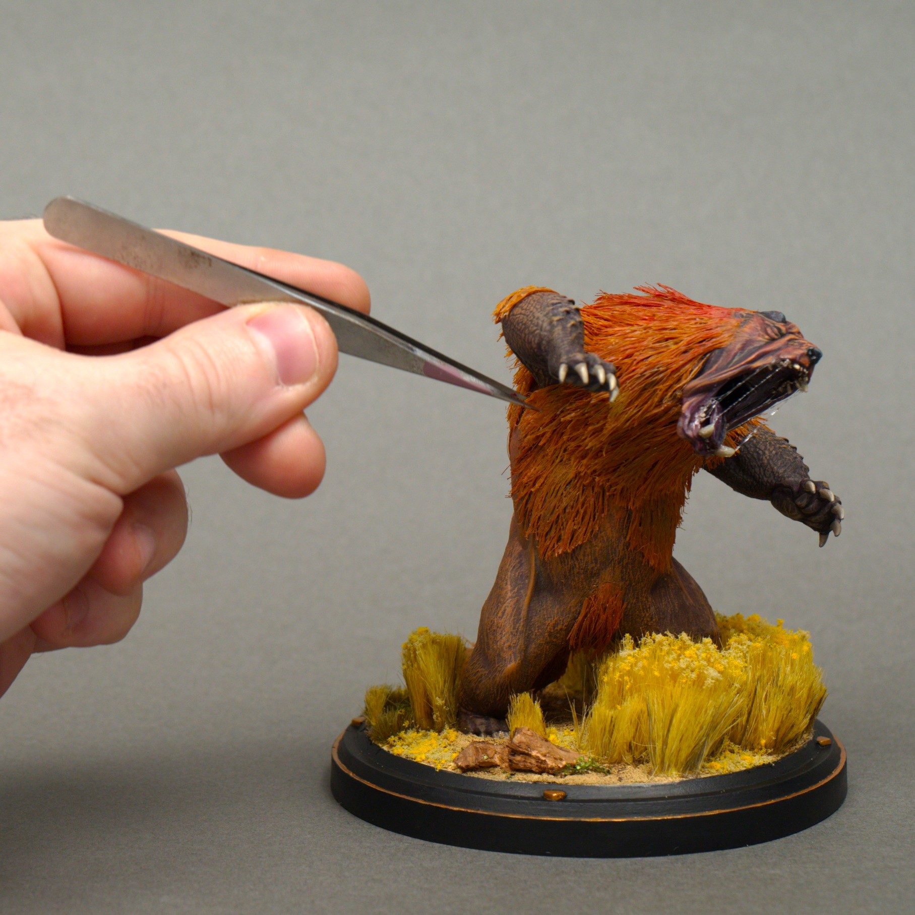 Hairless Doshaguma from Monster Hunter Wilds