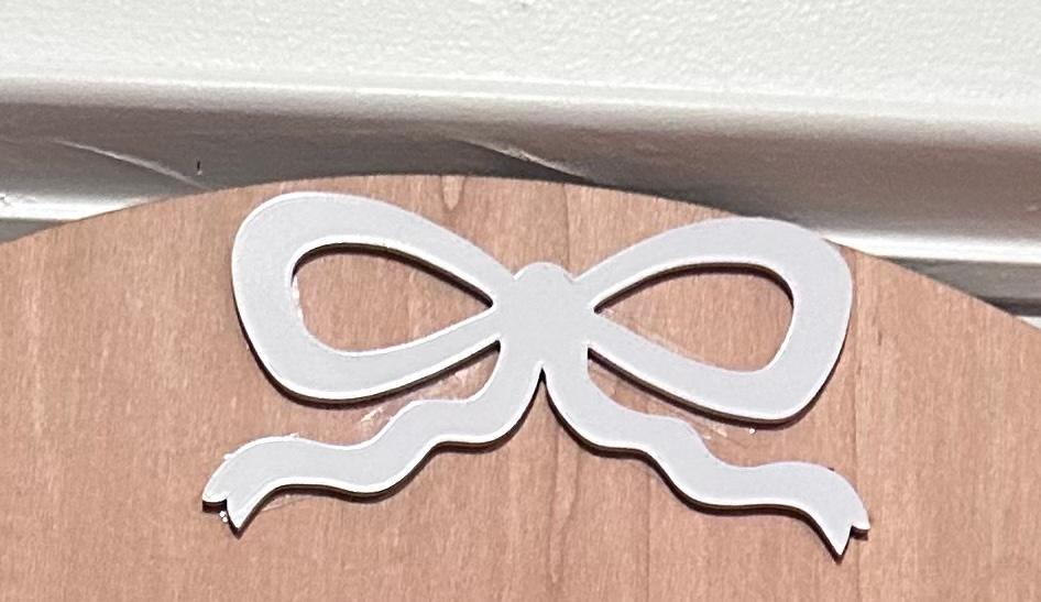 2D Bow decoration