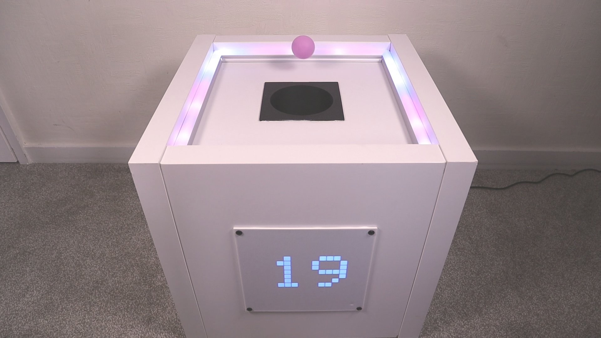 Ping Pong game using WLED and 3D printed parts