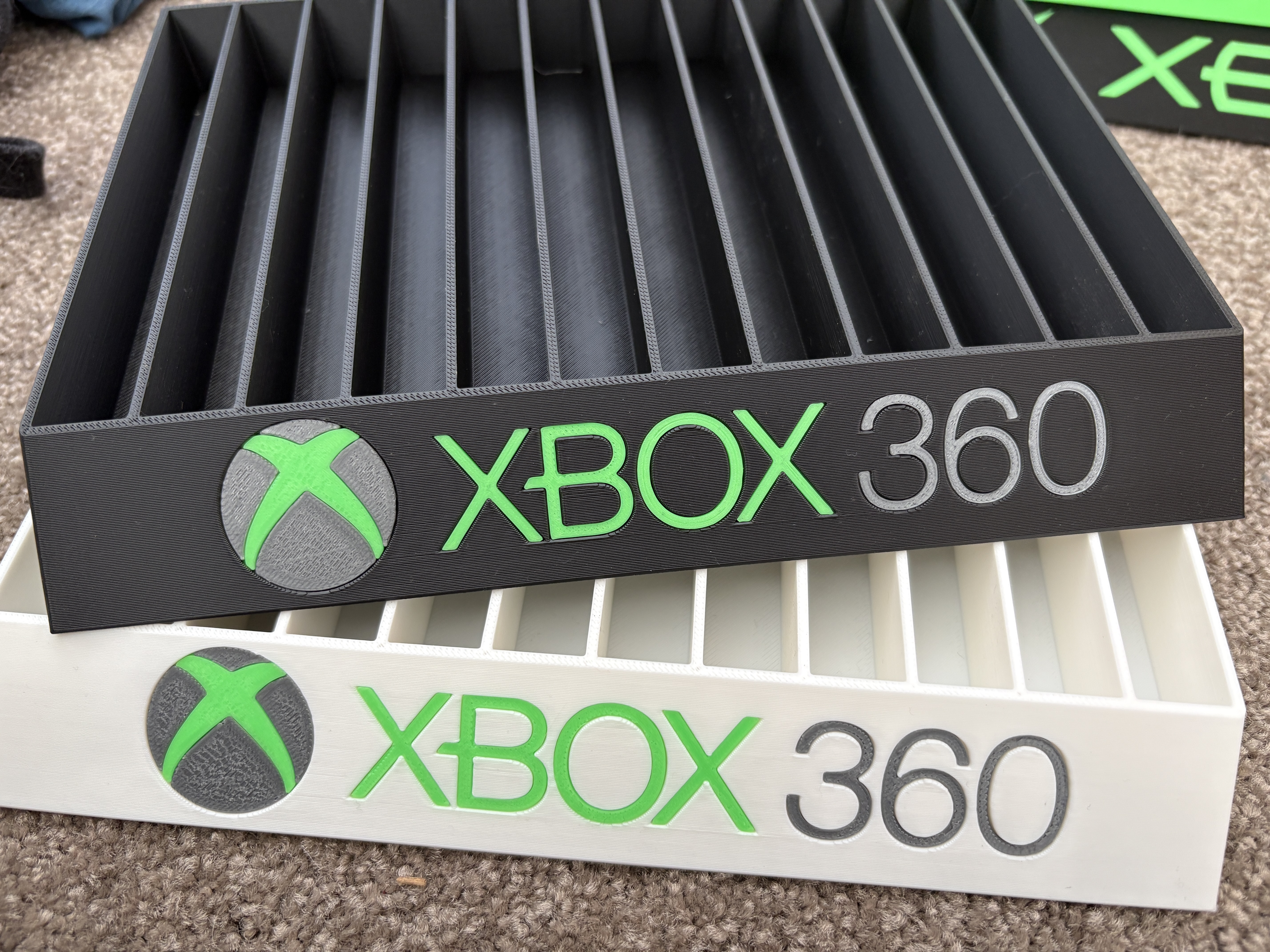 XBOX 360 Style game holder stand
