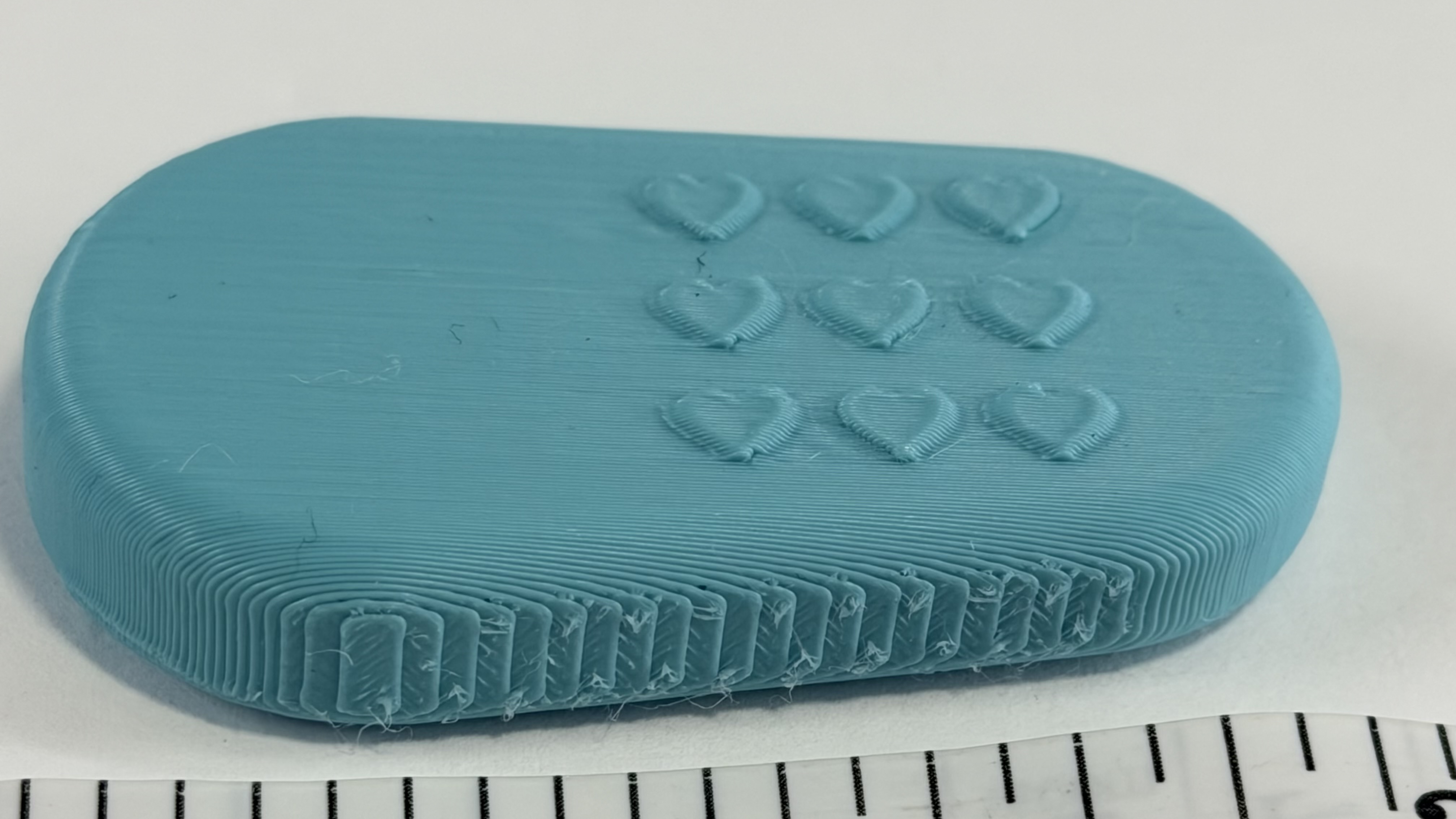 The R7 Heart Worry Stone | Ergonomic "Edge-Print" Edition