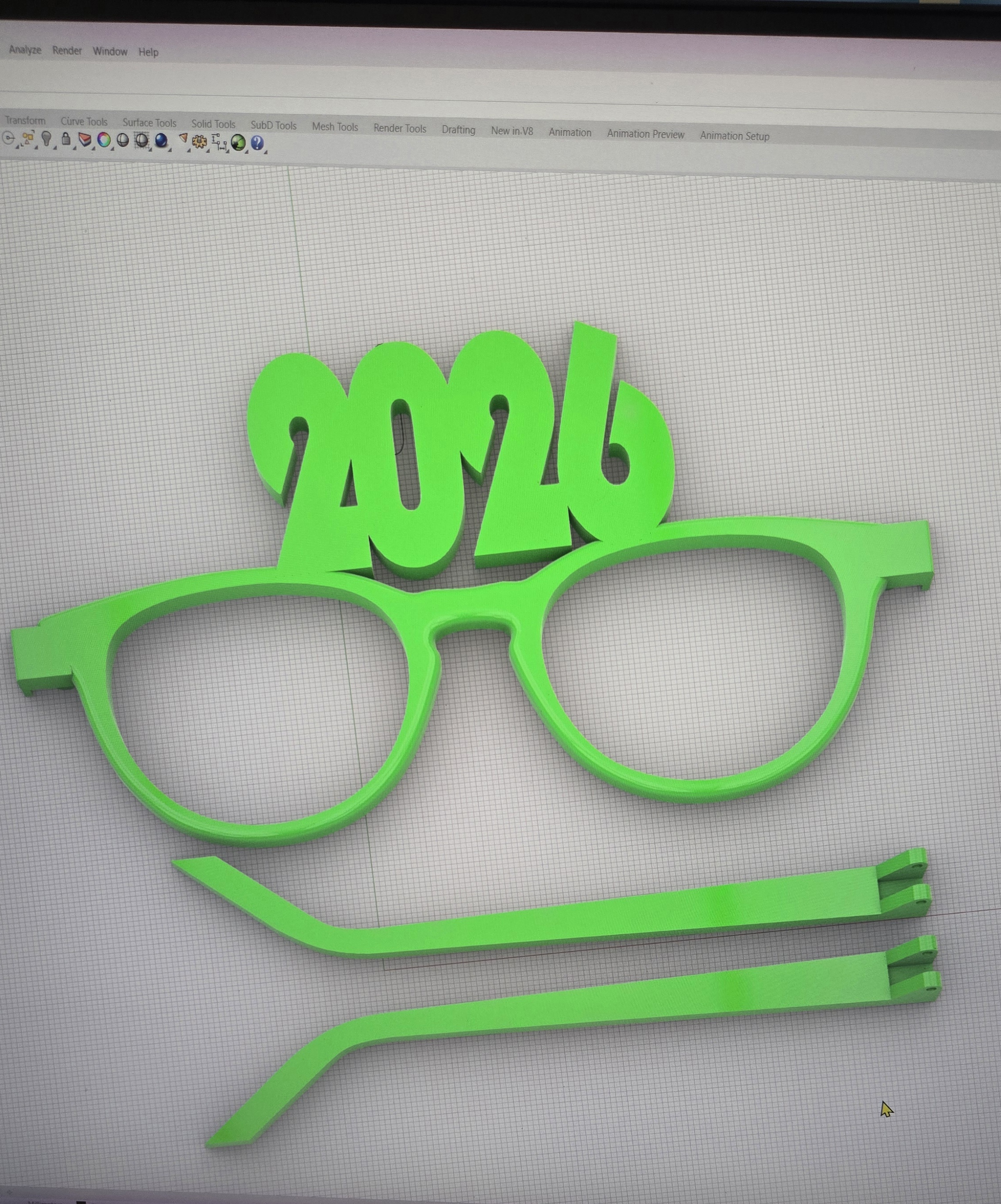 New Year's Eve (NYE) Glasses