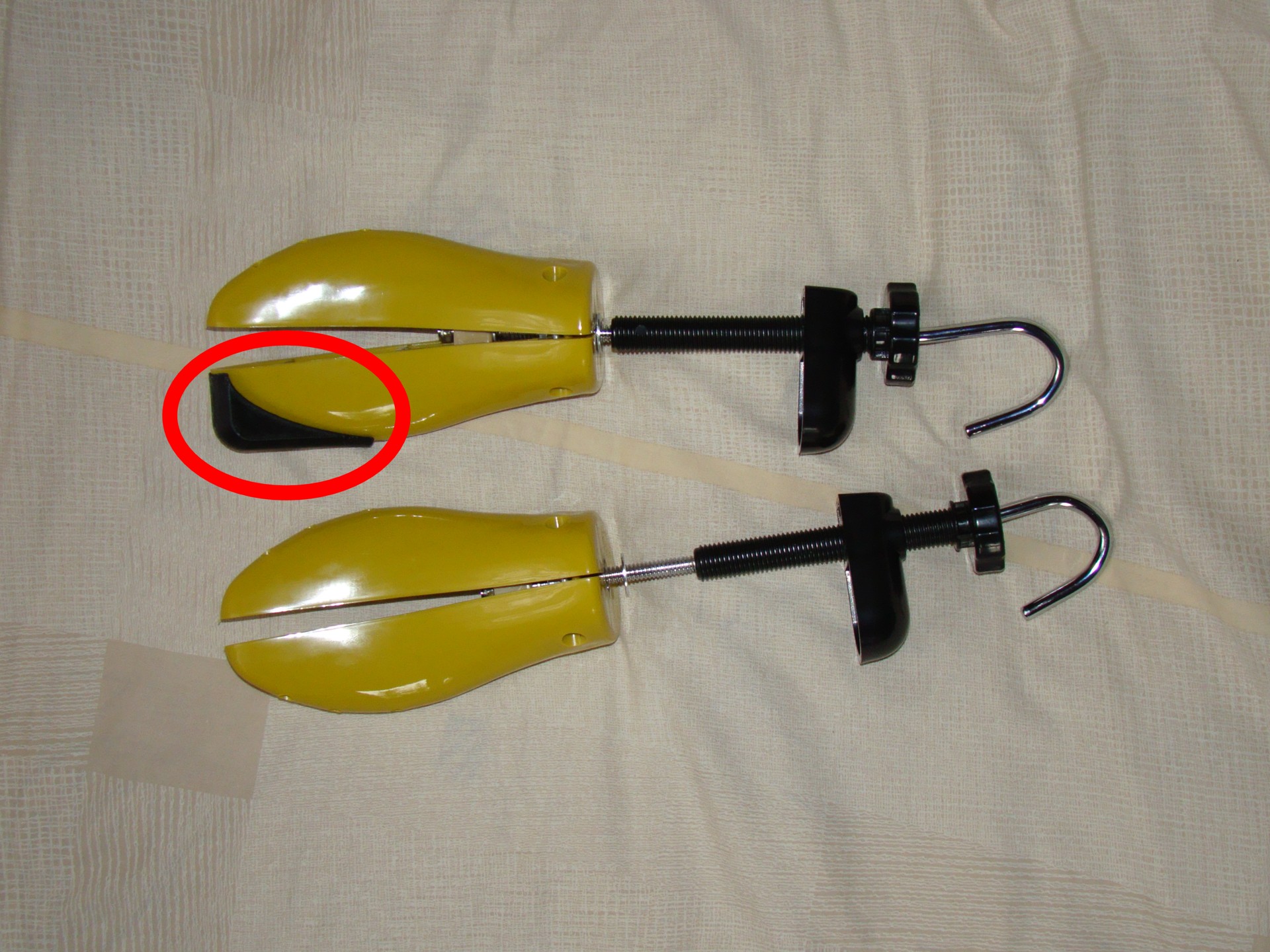 Shoe Stretcher Repair Kit and Addons (Thread, Big Toe, Longer Heel) - with FreeCAD source 3D model