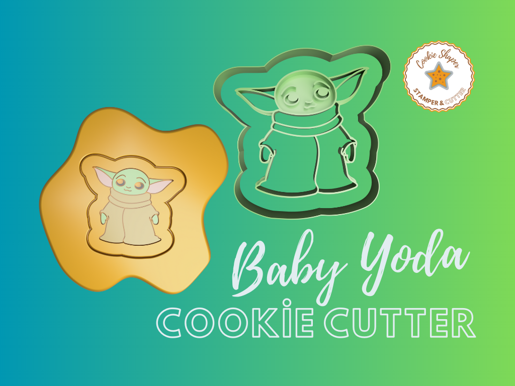 Baby Yoda Cookie Cutter