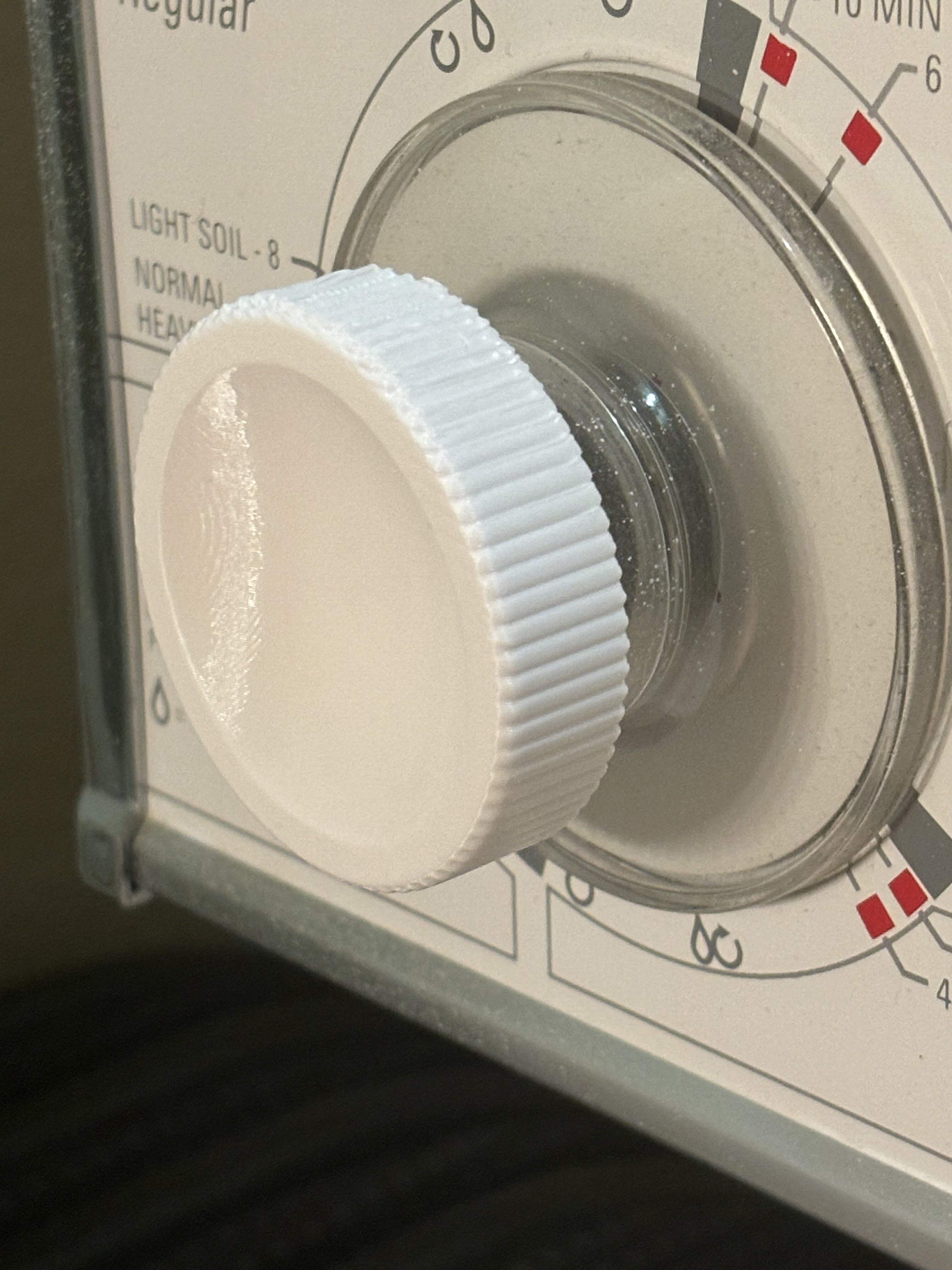 GE Spacesaver Washing Machine Replacement Knob