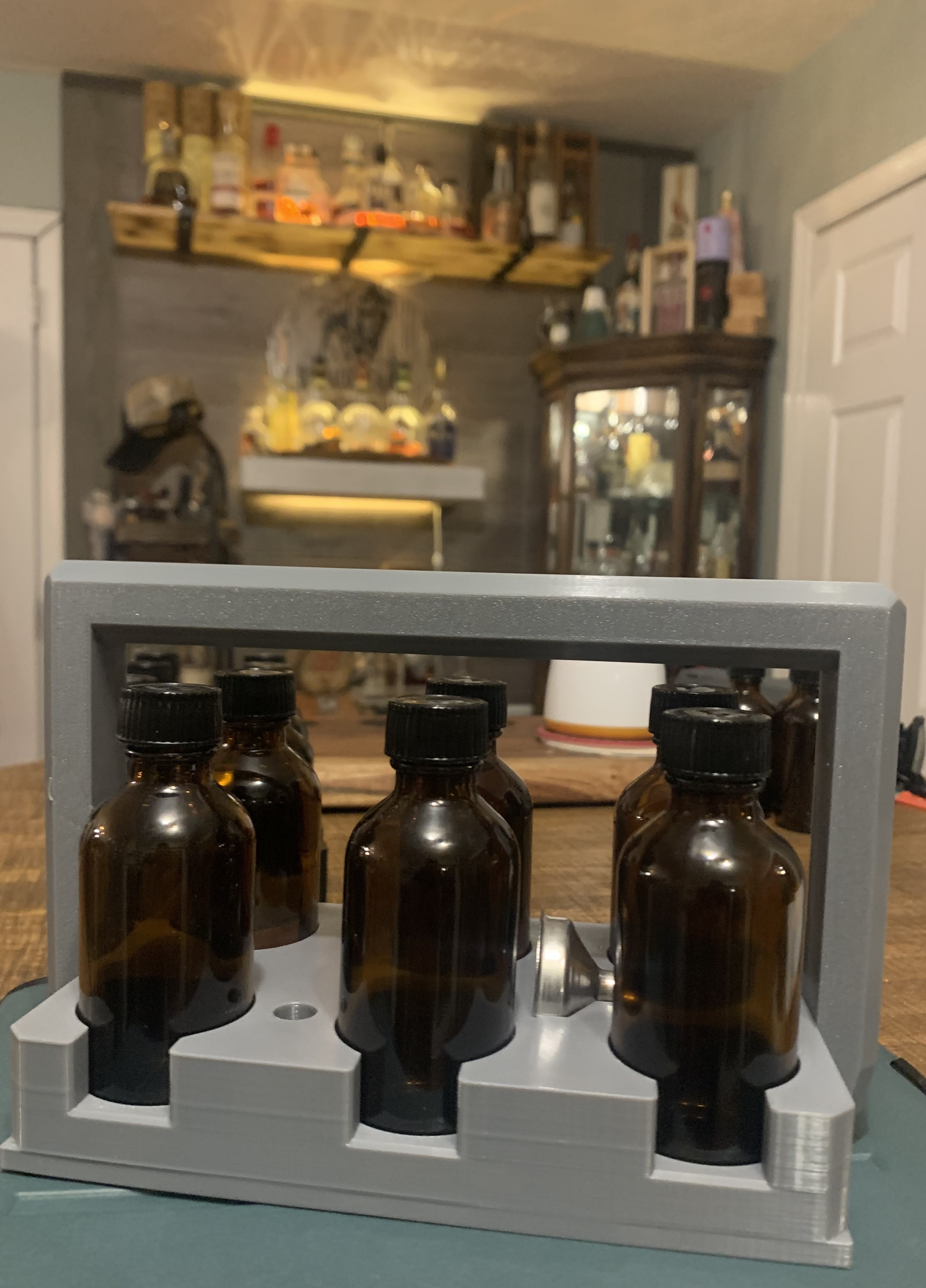 Bourbon Whiskey Sampler Caddy — miniatura 3