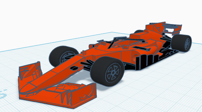 F1 model car Remix