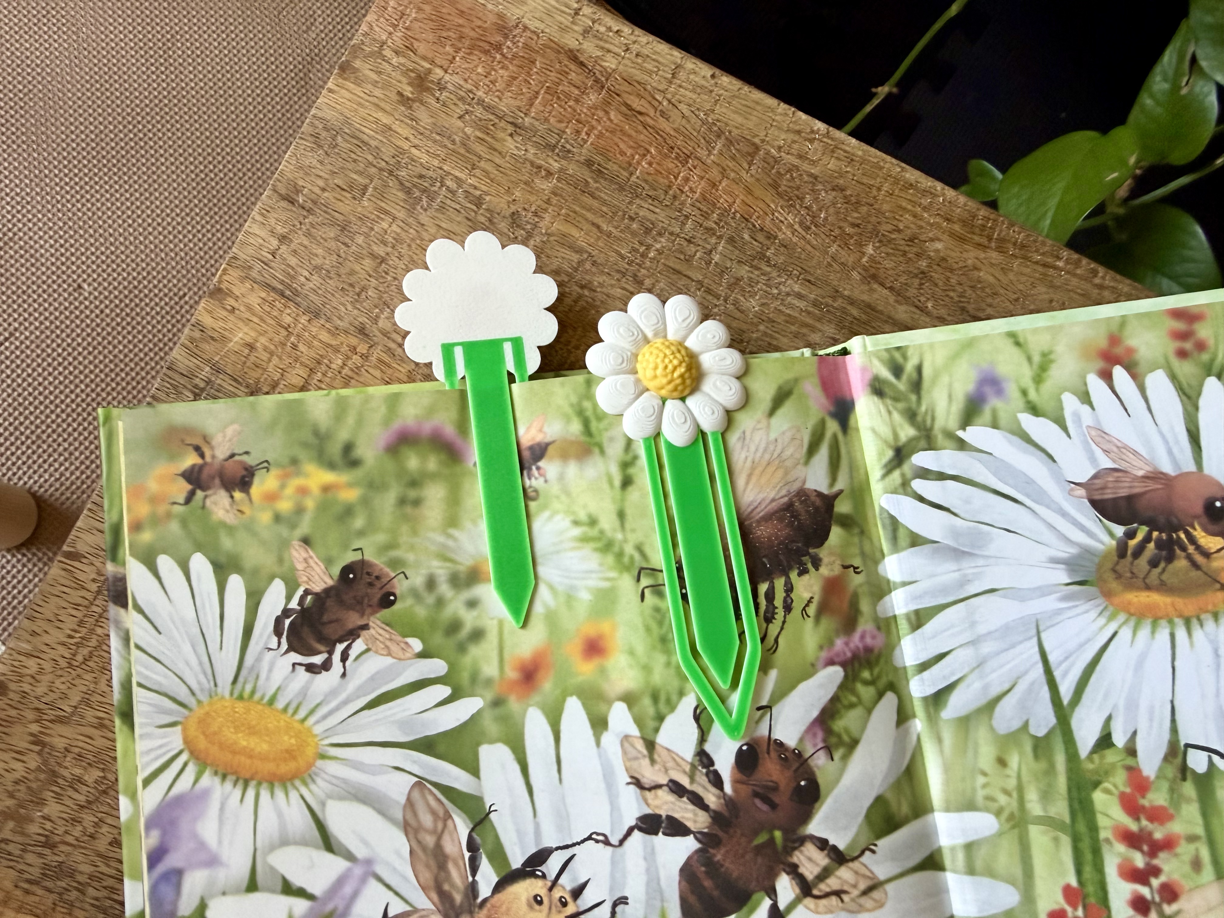 Daisy bookmark — miniatura 3