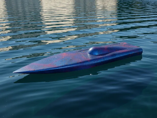 RC racing boat