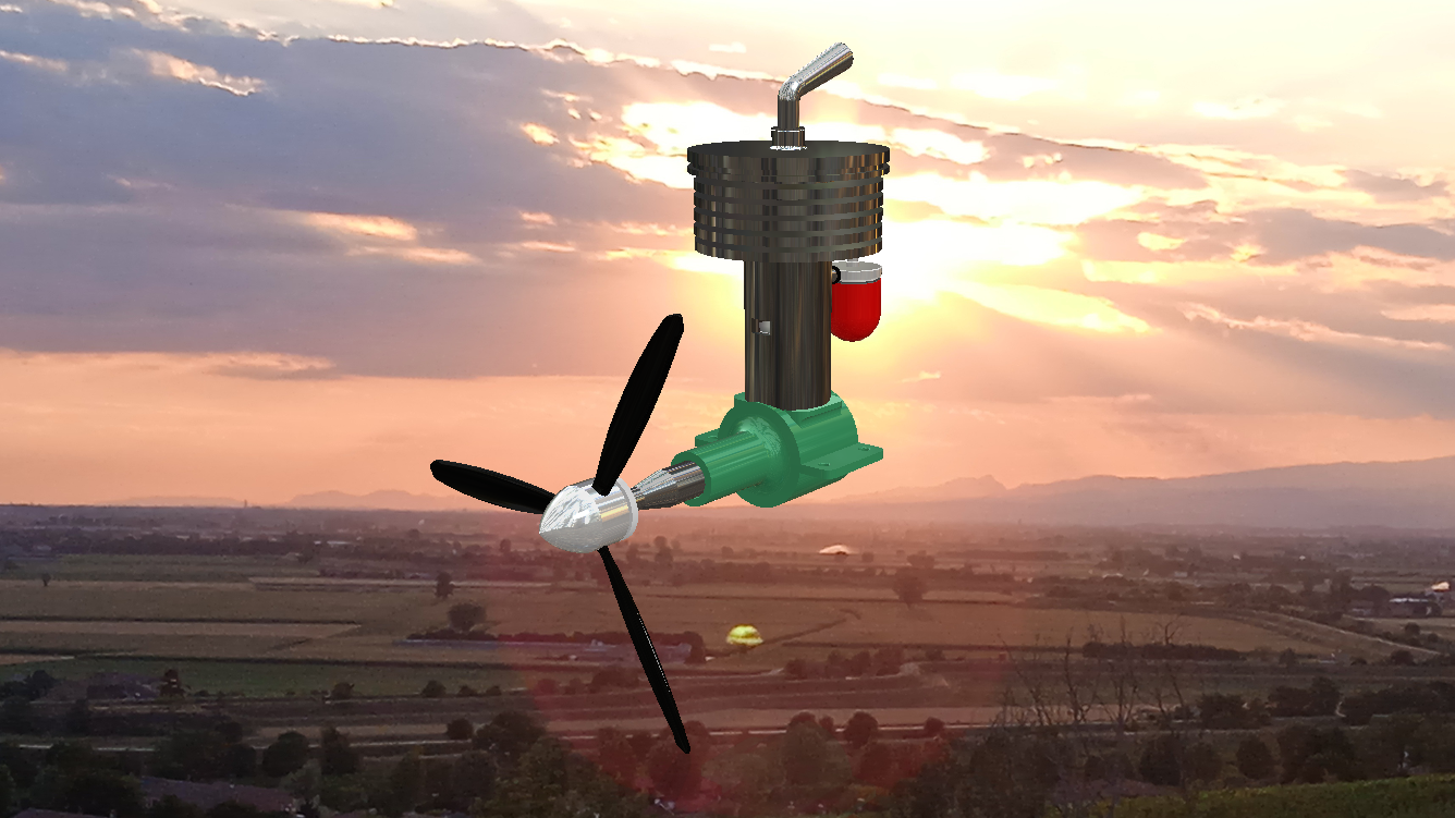 Airplane model Engine DIY