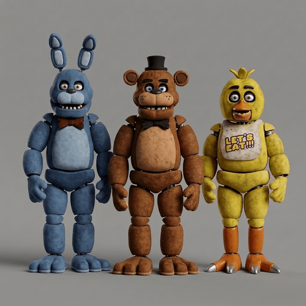 Five Nights at Freddy's - Freddy, Bonnie and Chica - 2023