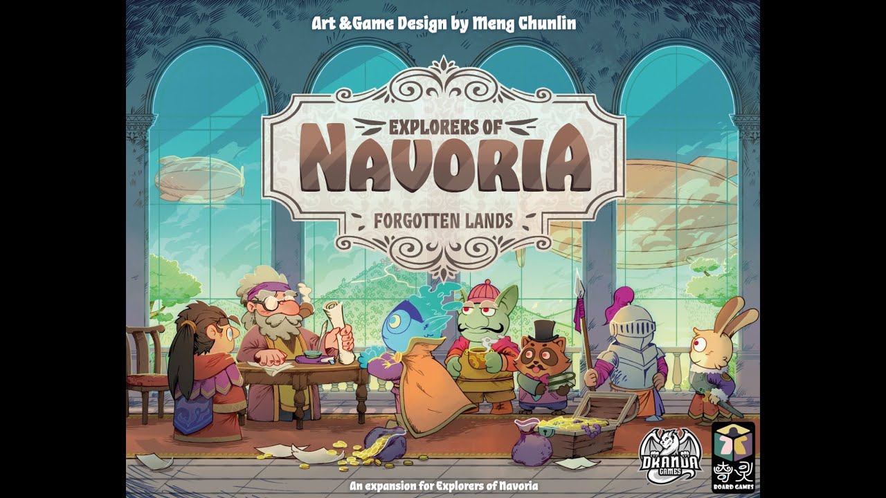 Explorers of Navoria + Expansion - Single Box Insert