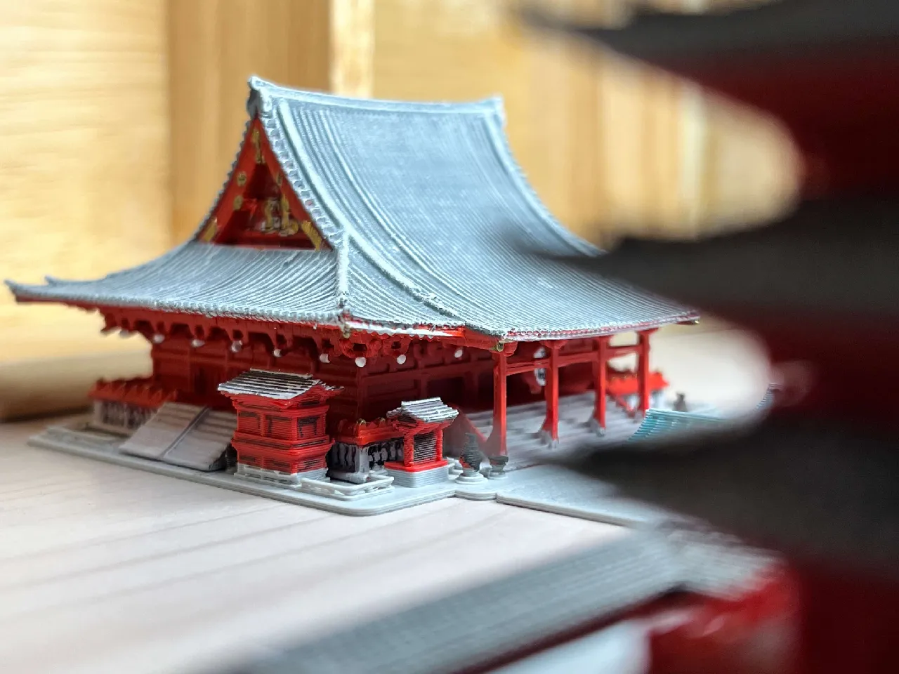 Sensō-ji Hall (Asakusa, Tokyo, Japan) by MiniWorld3D