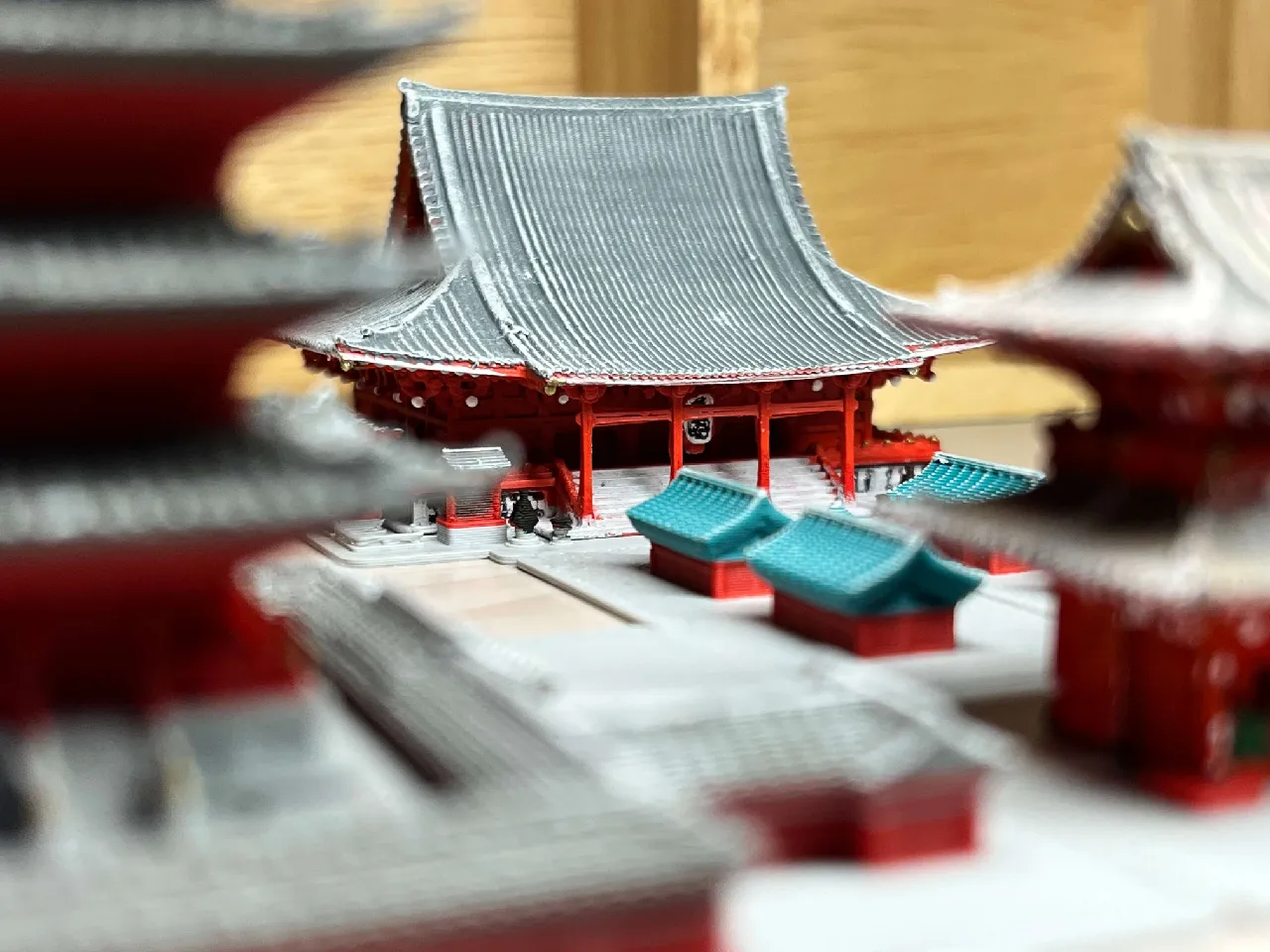 Sensō-ji Hall (Asakusa, Tokyo, Japan) by MiniWorld3D