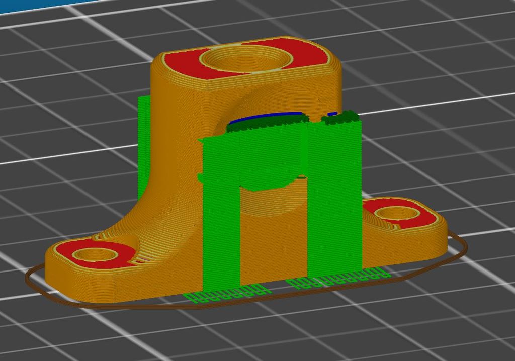 MPCNC - Universal  Bracket for Long conduit — miniatura 9