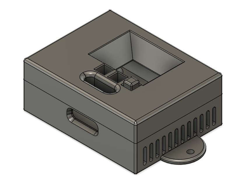 Miniatura 5 do modelo 3D W1219 Temperature Controller Enclosure