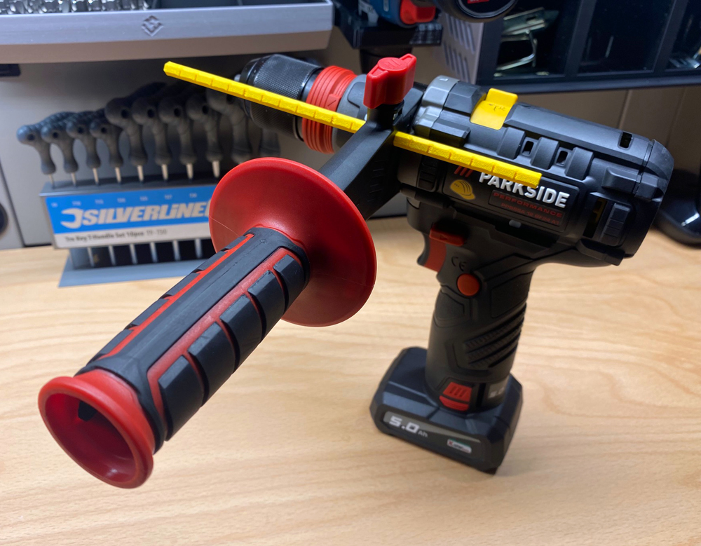 Universal Depth Stop for (cordless) screwdrivers (PARKSIDE Bohrtiefenanschlag)
