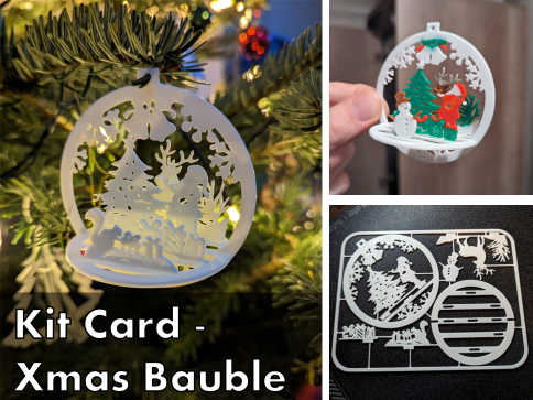 Kit Card - Christmas Bauble
