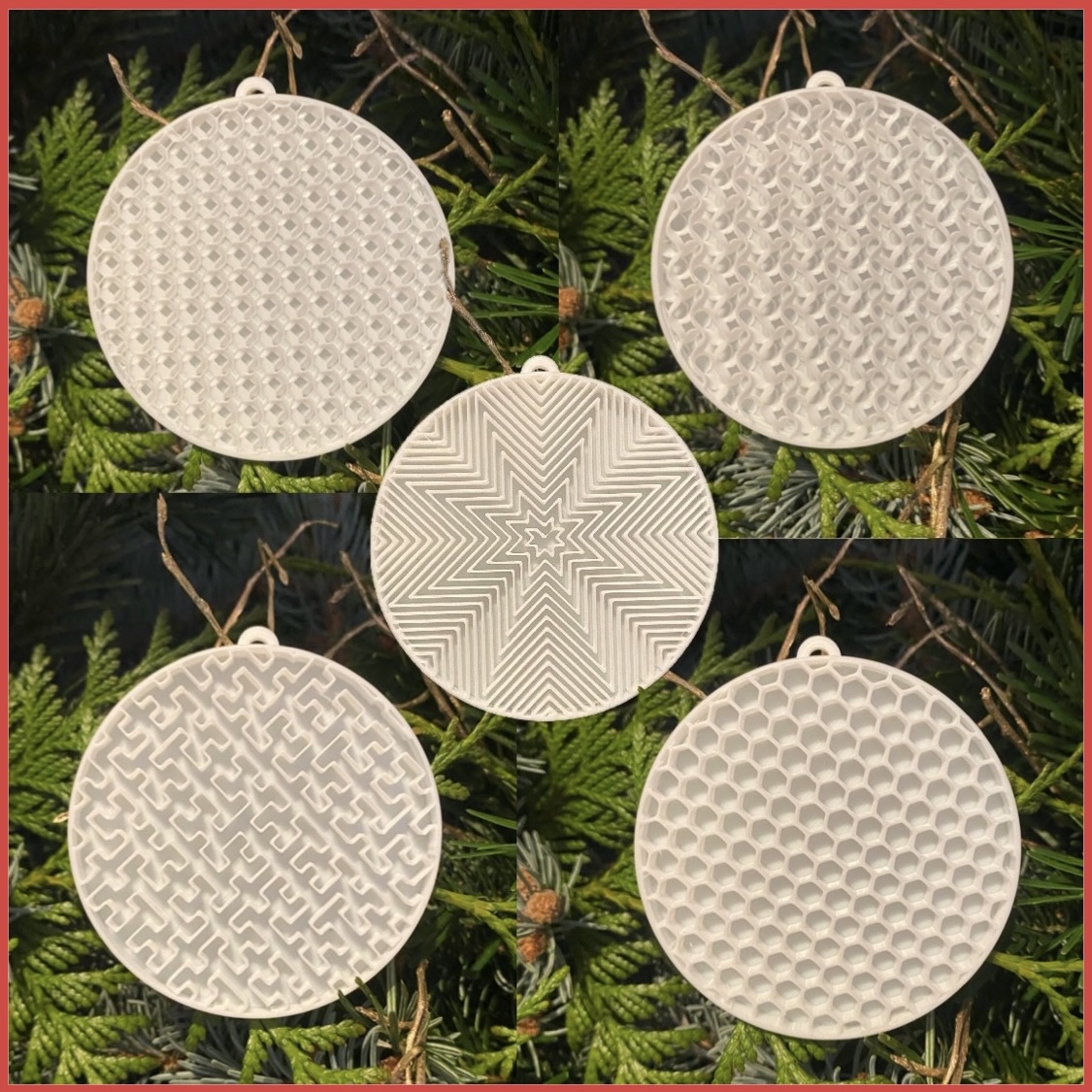 Christmas Infill Ornaments (Tree decoration)