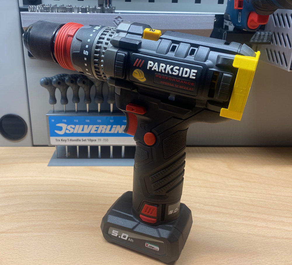 Rear Display Protector for 12V PARKSIDE Performance cordless screwdriver