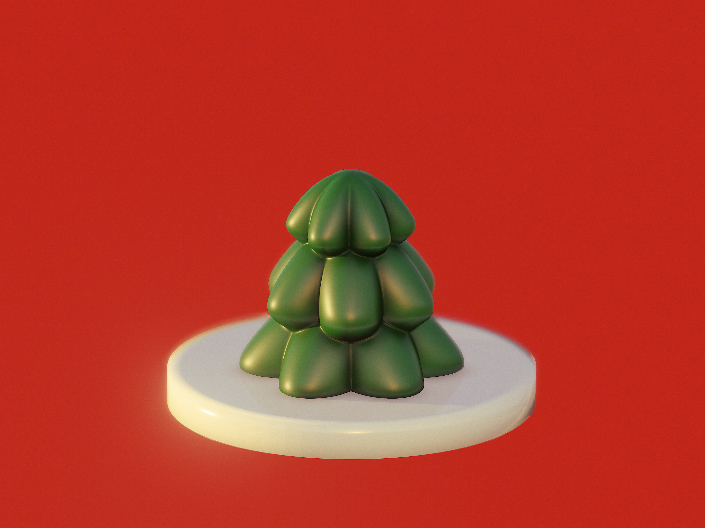 Miniatura 3 do modelo 3D Christmas Tree Light (with Tealight insert)