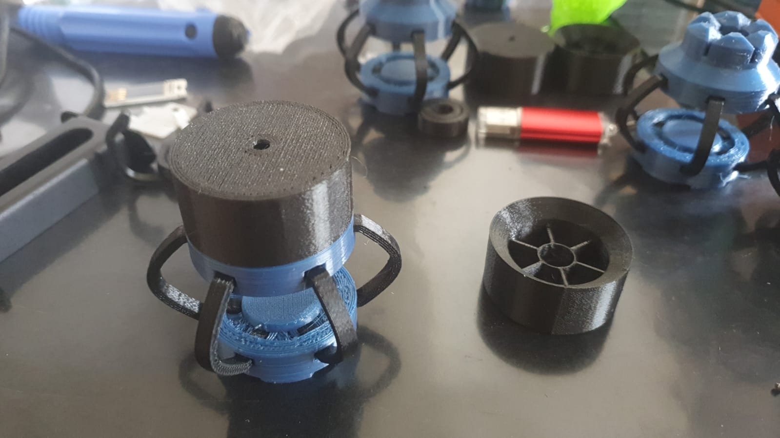 Foot adapter for TNTBA anti-vibration feet. For Kingroon KLP1 (Makerparts K)