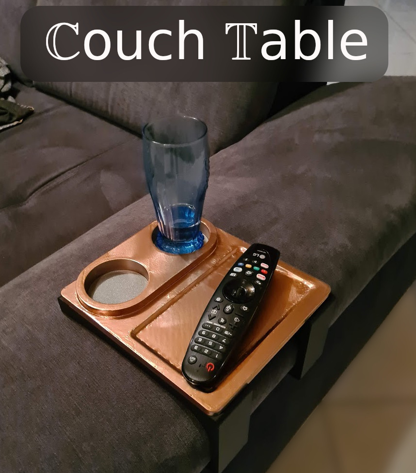 Miniatura 4 do modelo 3D Couch Table