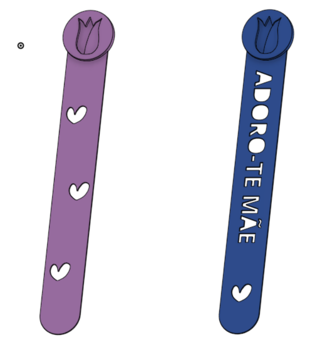 Bookmark Love Tulip