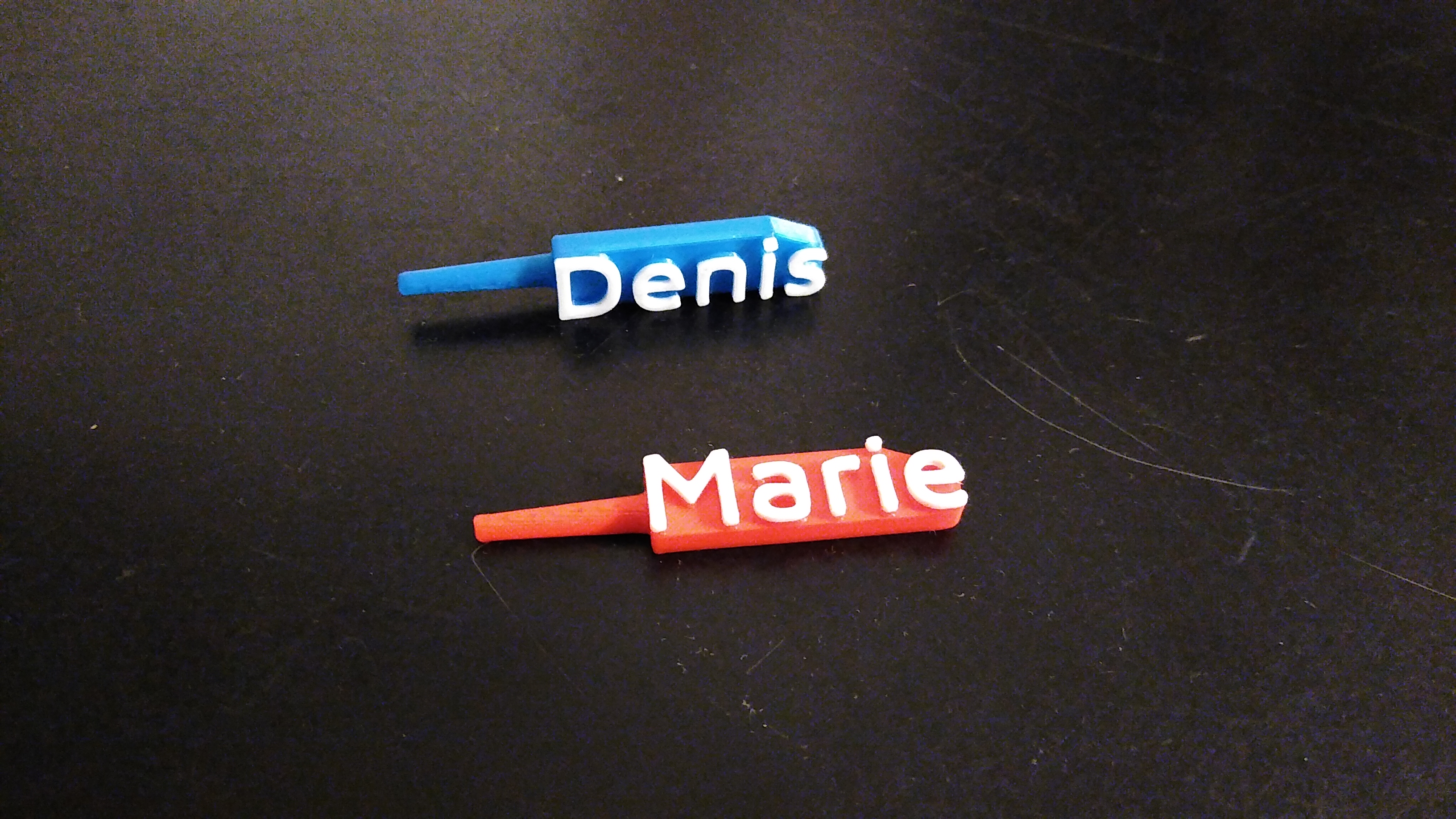 Miniatura 3 do modelo 3D Cribbage peg with your name