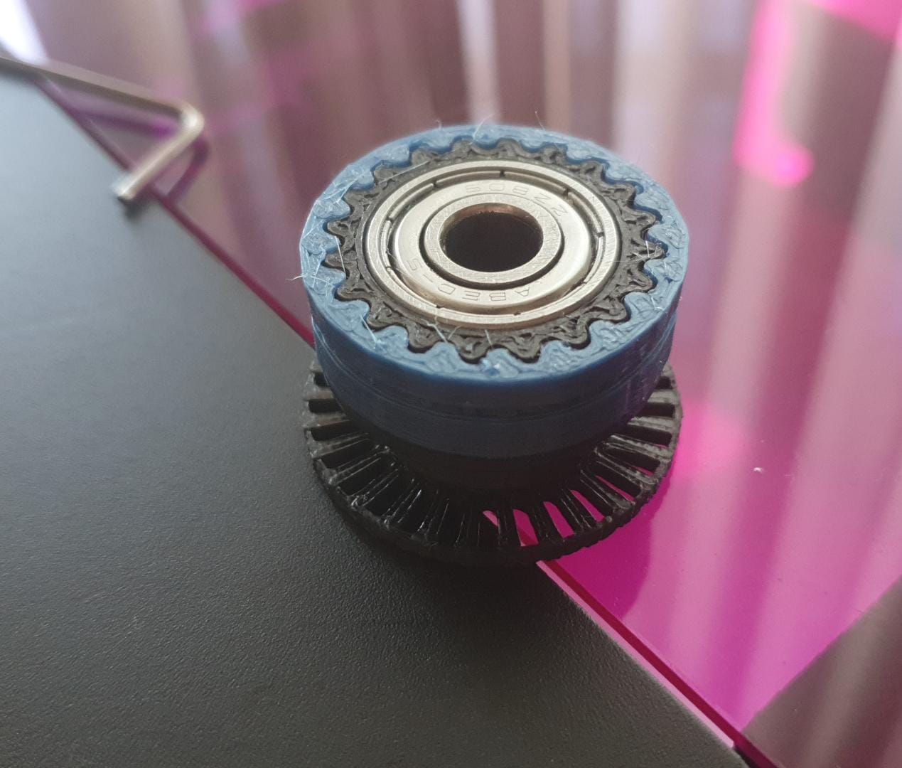 Better wheel for Filament motion sensor. by MolemanTux | Download free ...