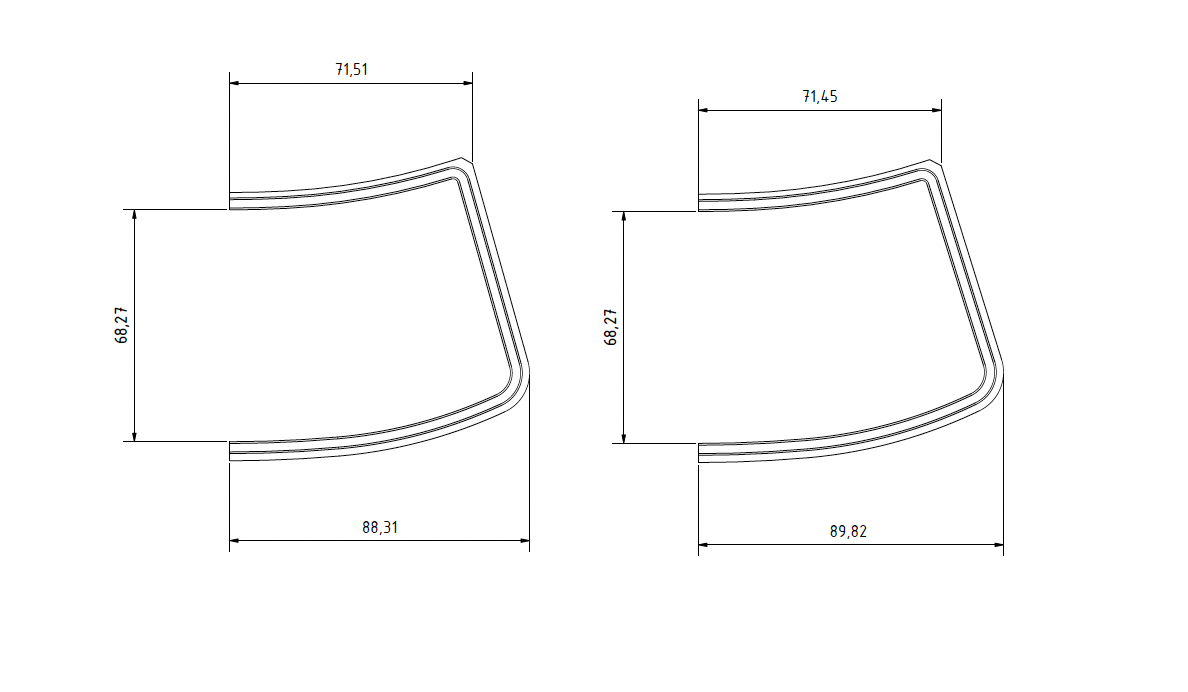 Miniatura 2 do modelo 3D 3D Sets Sakura Windshield frame fix