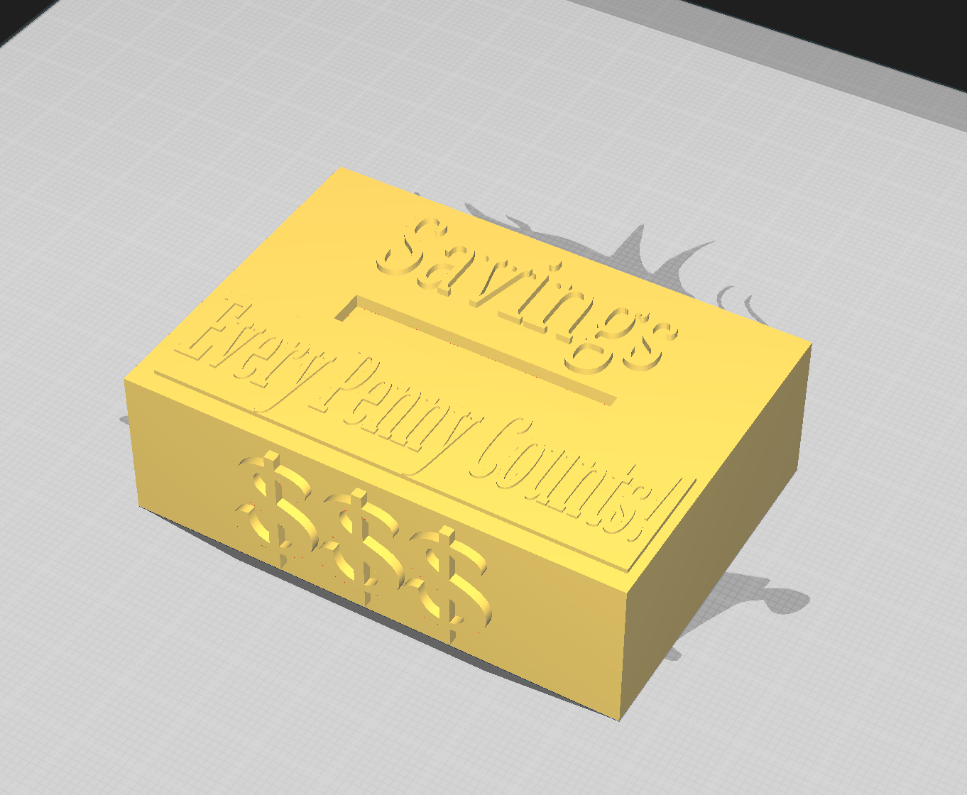 Savings Account (piggy bank)