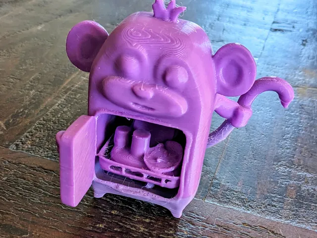 AI-generated "monkey dishwasher"
