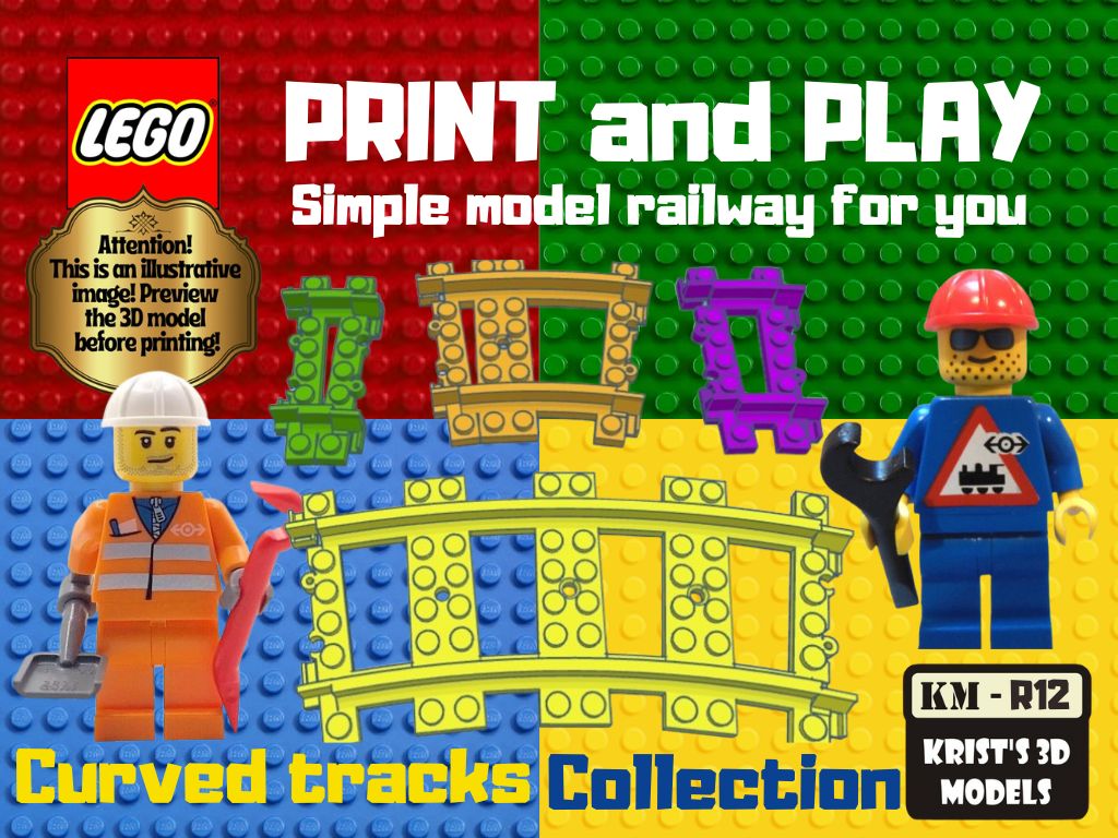 LEGO Curved tracks Collection