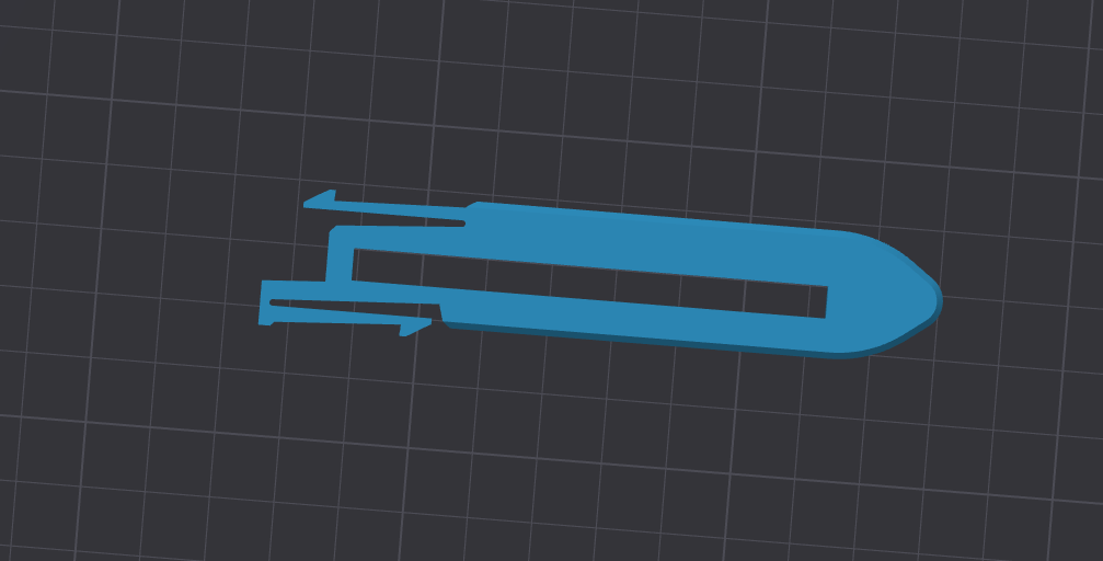 Reinforced Blade for OTF Fidget Knife