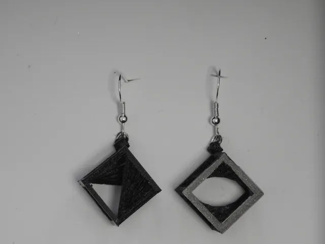 Cube Earrings