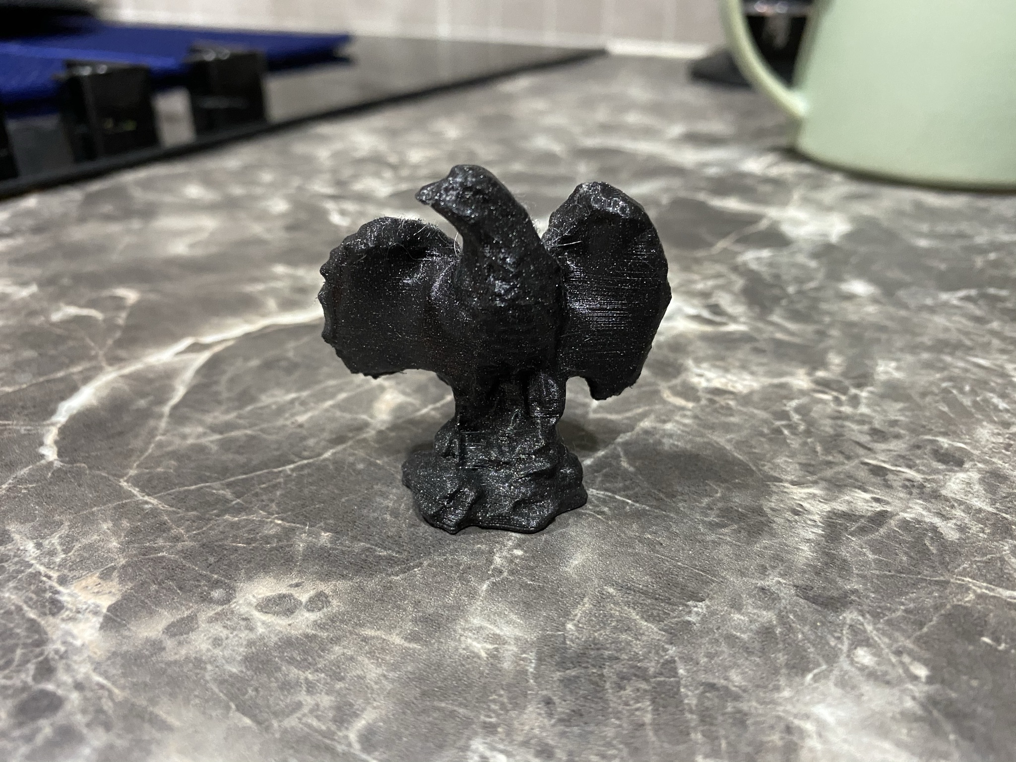 Eagle on rock