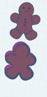 clicky gingerbread man