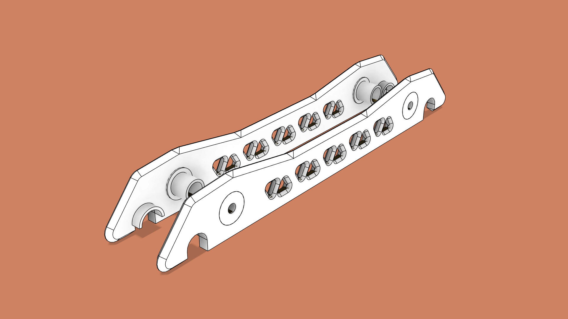 Suspended Rail Filament Spool Holder