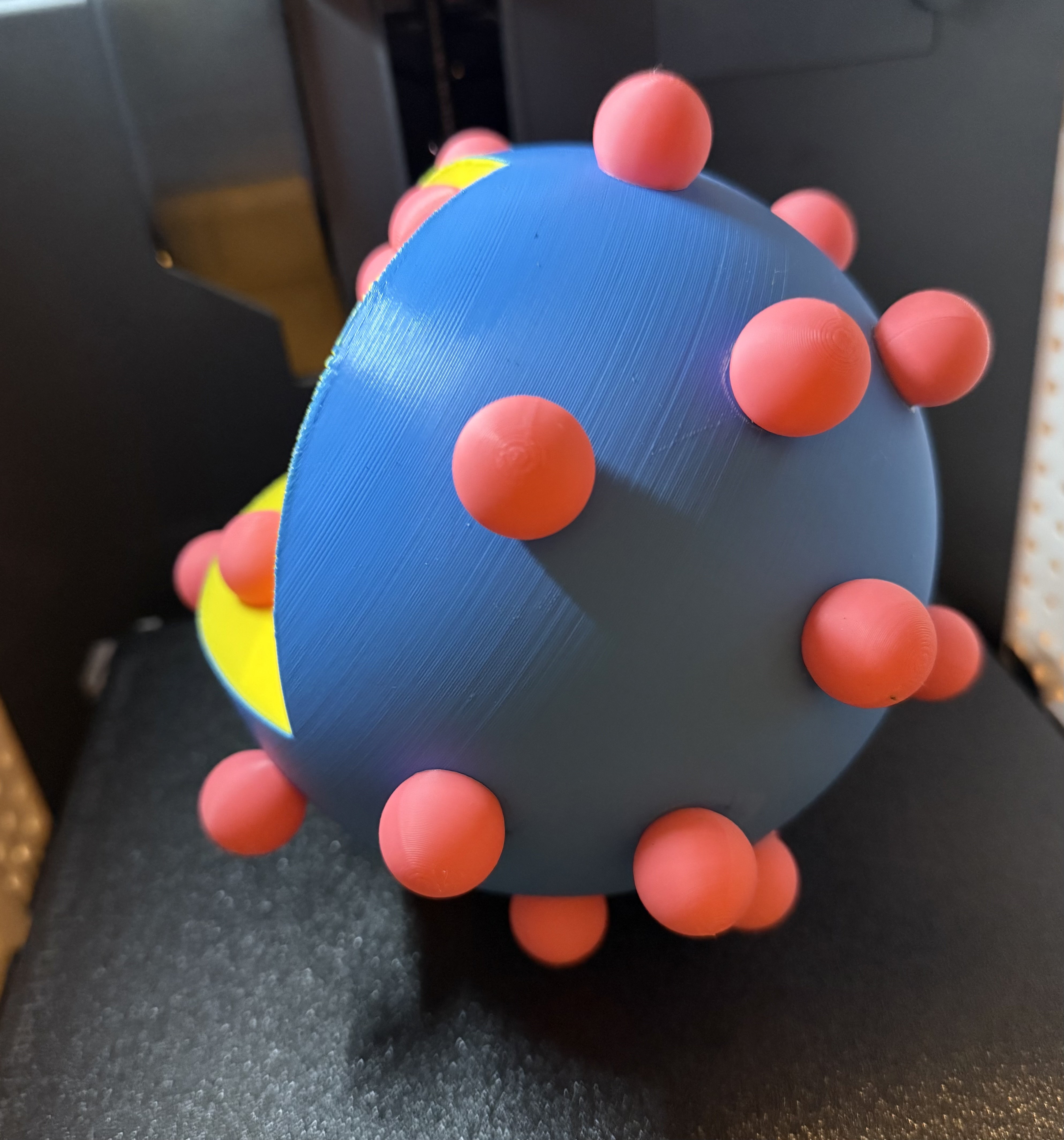 Miniatura 2 do modelo 3D Thomson's atomic model